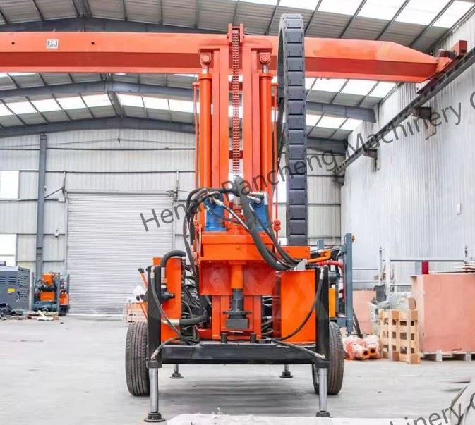200m Trailer Mounted Water Well Drilling Rig (2)